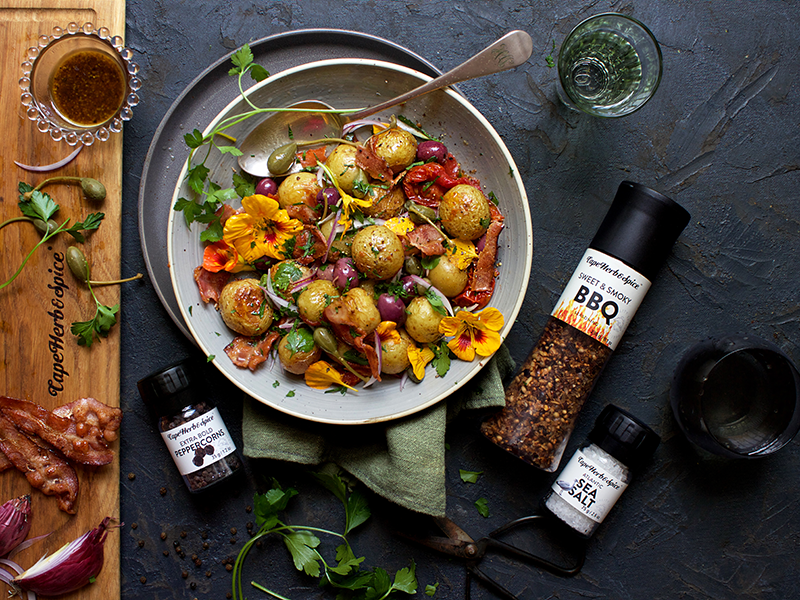 BUTCHERS BLOCK - SMOKY BBQ | WARM ROAST POTATO SALAD